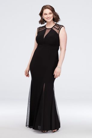Plus Size Keyhole Back Wedding Dress